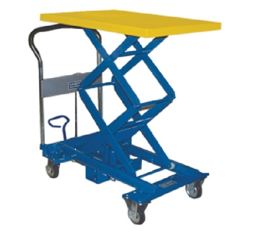 Mobile hydraulic lifting table