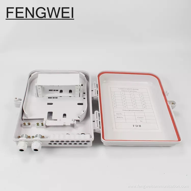 FTTH 16 core Cassette Fiber Optic PLC Splitter