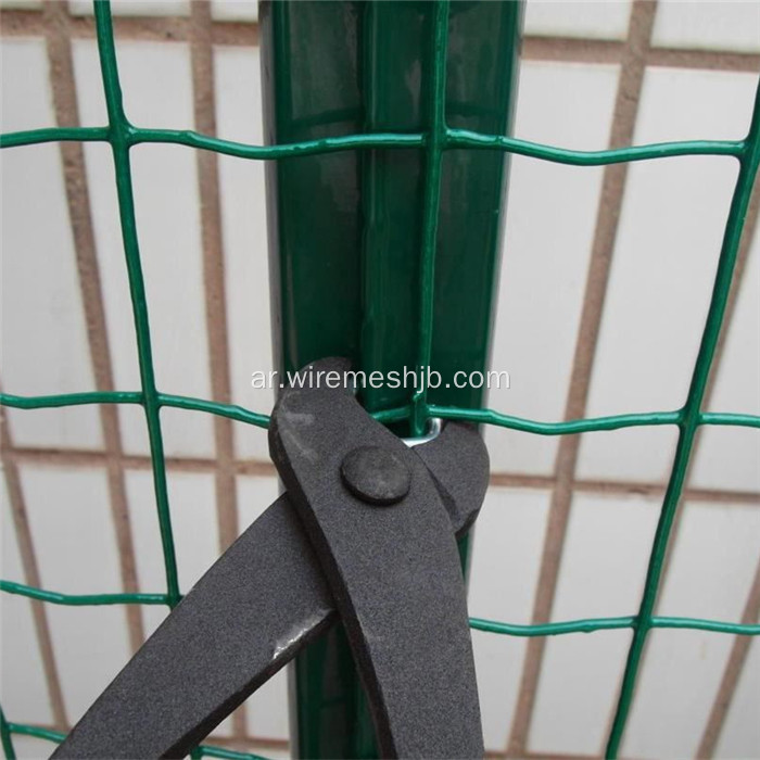 2 &#39;&#39; x 3 &#39;&#39; الأخضر PVC المغلفة ملحومة شبكة أسلاك السياج