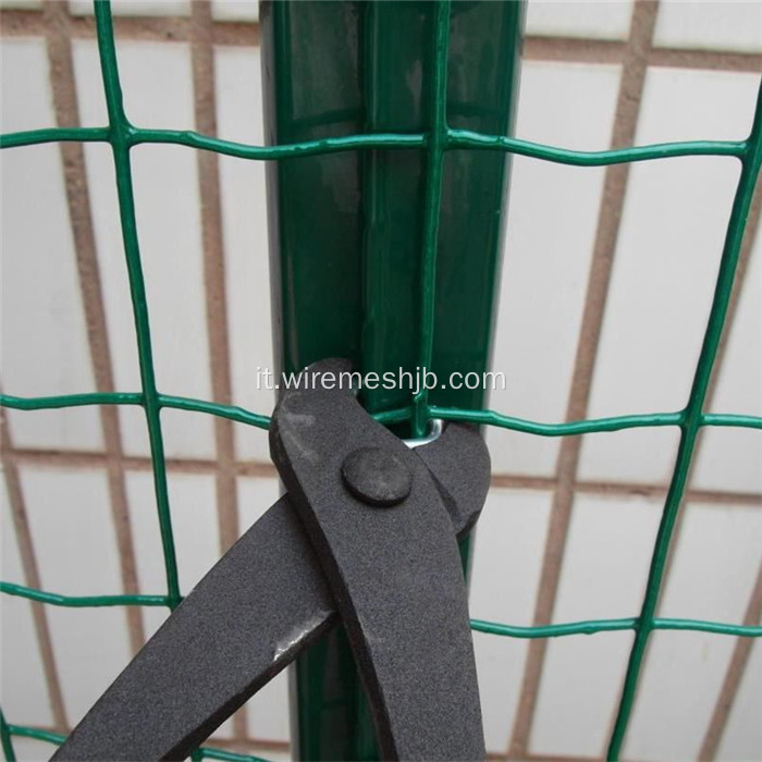 2&#39;&#39;x3 &#39;&#39; Recinzione in rete metallica saldata con rivestimento in PVC verde