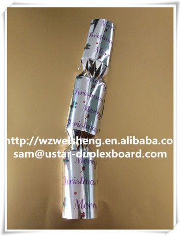 metalized pet film,christmas decoration metallic paper,christmas wrapping paper metallic