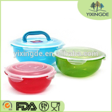 Lock & Lock BPA Free 3 Pieces Set Salad Fruit Bowl