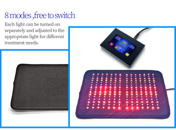 Injury recovery relieve pain light therapy machine pad