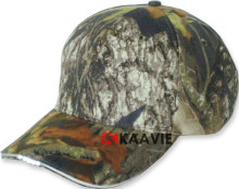 promotion custom 5 led lighting cotton baseball outdoor cap