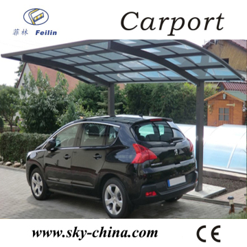 Polycarbonate and aluminum carport polycarbonate covering carport canopy