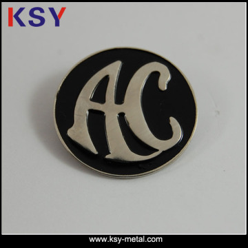 Hot sale custom metal leather labels