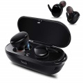 TWS V5.0 True Wireless Stereo Earbuds com microfone