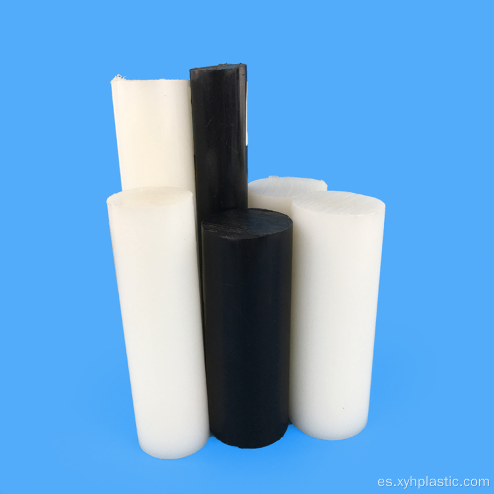 Tamaños estándar de la barra de nailon blanco negro azul