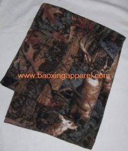 camo fleece outdoor scarf