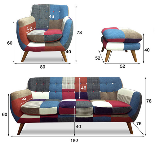 Patchwork Sofas