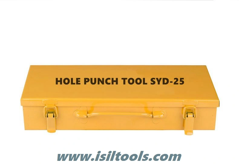 Igeelee Stainless Steel Hole Punch Tool Hydraulic Punch Driver Syd-25 Hydraulic Hole Making Tool Below1.5mm Range 10-32mm