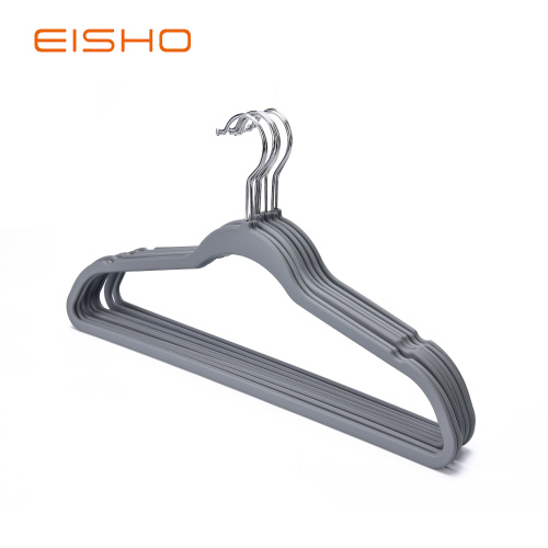 Rubber Paint Basic Grey Coat Plastic Hanger