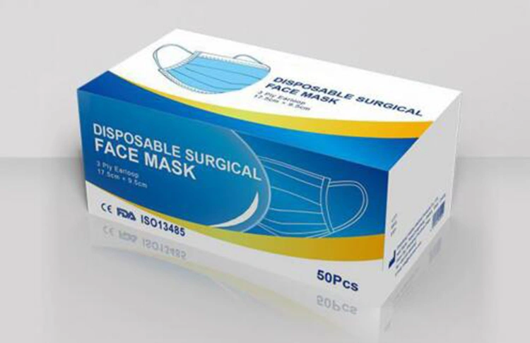 Disposable Earloop Protective Medical Surgical Face Mask Ce/FDA