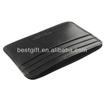 visa card case, black leather visa card case holder