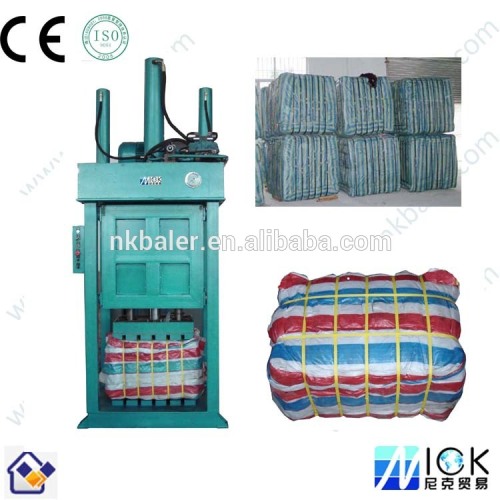 Textile baler presser