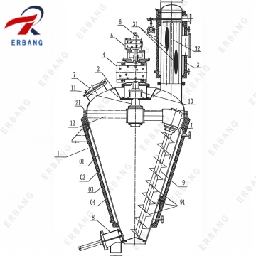 SASP Recycling Material Dryer
