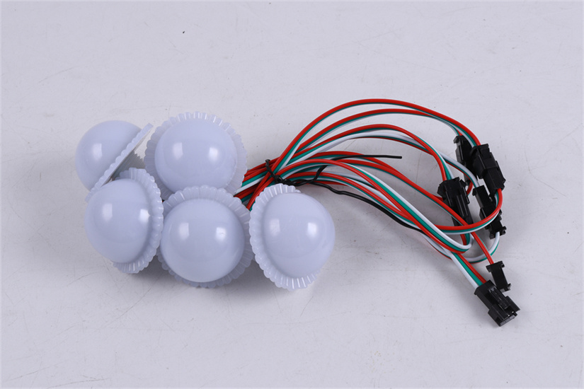 LED Amusement Park Light Decoration Lighting 60mm 5050RGB 2W DC12V Decorative Lights