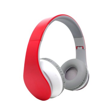Headband style Micro USB connector bluetooth headphone with FM radio