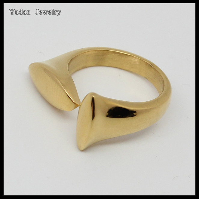 Chins Manufacturer Stainless Steel Jewelry 2 gram gold ring for women