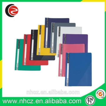 PP Cover A4 Report File+plastic fastner+pocket