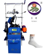 Fully computerized plain & terry socks knitting machine