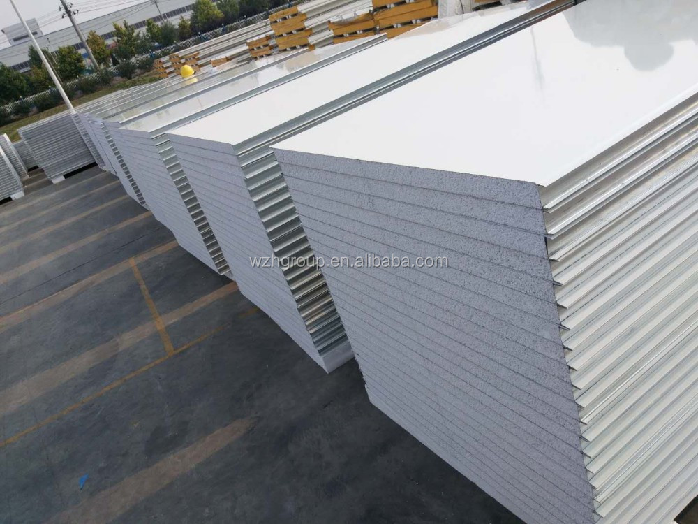 50mm thickness roof eps sandwich panel price /roof panels