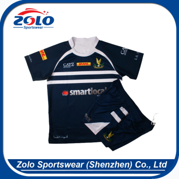 OEM orders acceptable bulk custom frame all blacks rugby jersey