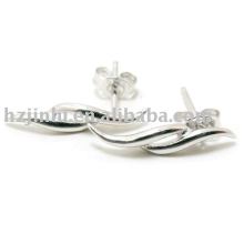 Stylish earring, 925 sterling silver eardrop(E010120)- Free shipping fee