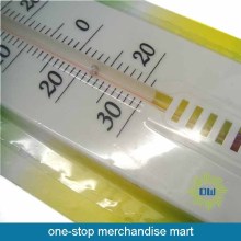 Plastic material house hanging thermometer