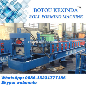 312 Galvanized Steel Ridge Cap Tile Cold Roll Forming Machine