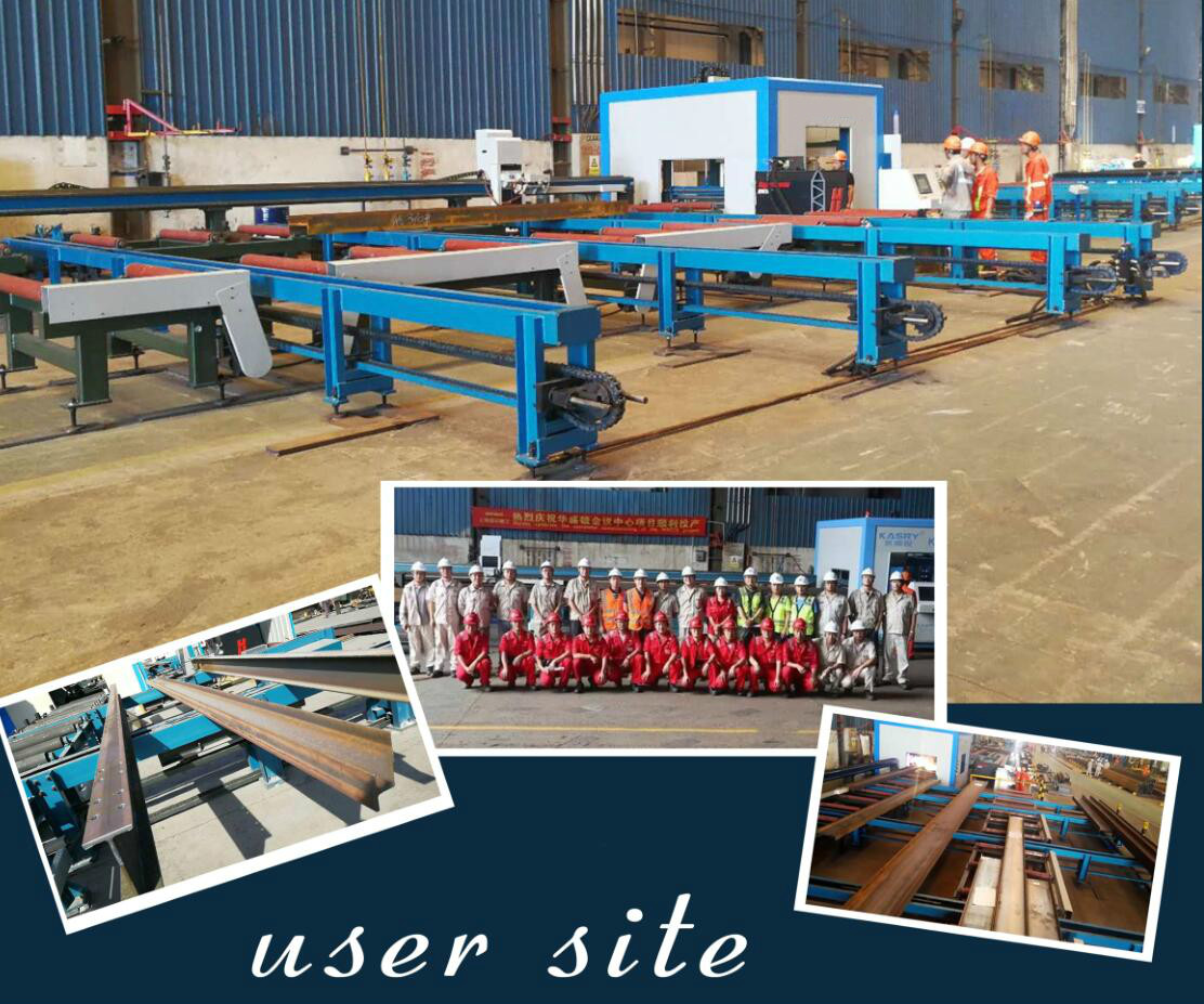 H Beam Plasma Cutting and Coping Machine CNC Plasma Cutter Beams for Steel Structure