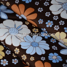 Flower Printed Cotton Stretch Satin Drill Fabric For Lady's Dress?