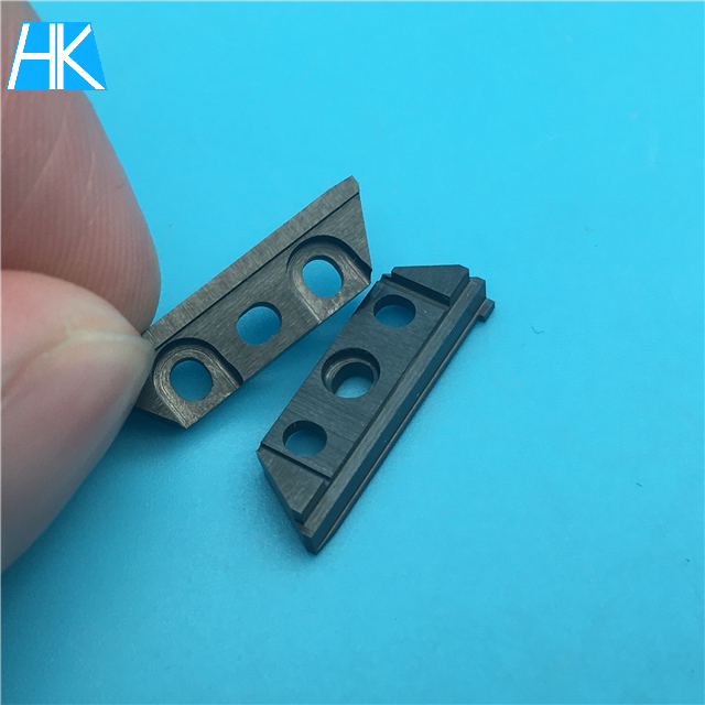 yttira precise black zirconia ceramic parts customized