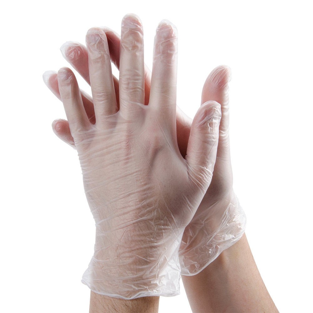 Disposable vinyl gloves good quality CE