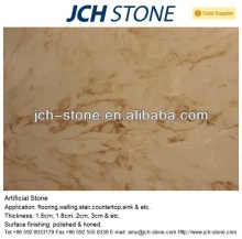 Marble look countertops Yellow artifical stone