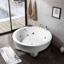 Bestway Portable Massage Spa Bathtub - TNS BA8506 1500mm Freestanding Modern White Acrylic Bathroom Use