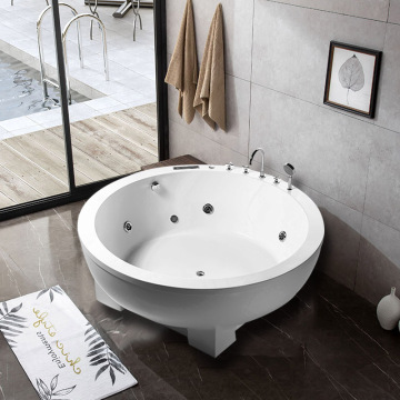 Bestway Portable Massage Spa Bathtub - TNS BA8506 1500mm Freestanding Modern White Acrylic Bathroom Use