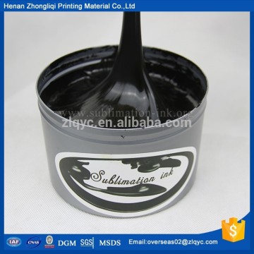 Sublimation offset litho transfer printing ink