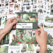 DH Original Designs Walk Into the Forest Die Cut Stickers