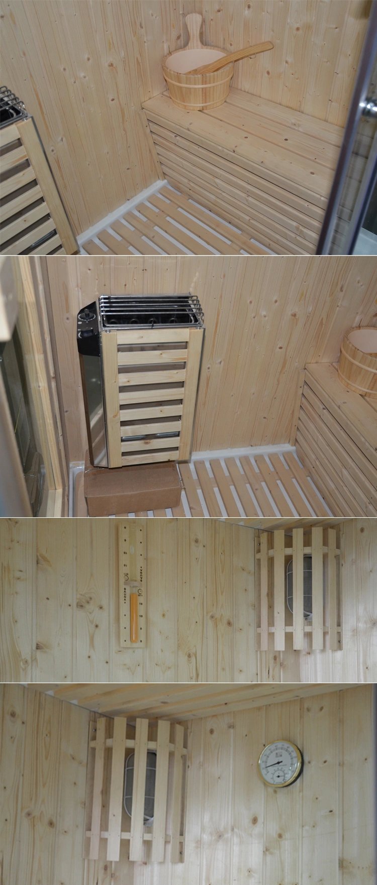 Diamond Shower Tray Finland Solid Wood Steam Shower Sauna Combos