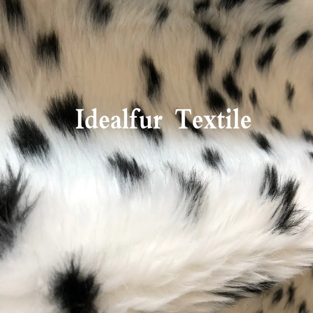 Printing Soft Short Pile Imitation Rabbit Fur