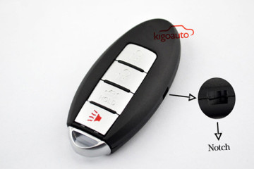 Smart key case for Nissan GTR 4button KR55WK48903 smart key case