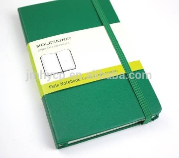 spiral notebook with colored paper