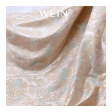 High Quality Brocade Fabrics: Polyester Florals Fabric for Dresses
