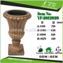 2014 popular outdoor decorative pottery planter vases