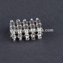 Silver STRONG Magnetic Jewelry Barrel Shape Clasps 5x16mm