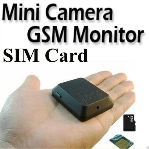 X009 Mini Quadband GSM Camera Audio Video Recorder Ear Bug Monitor GSM Monitor Video
