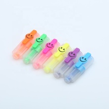 6PC Mini Smile Highlighter Pens Marker