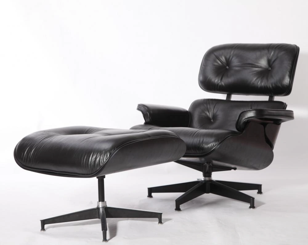 Replika Kerusi Eames Lounge Edisi Hitam