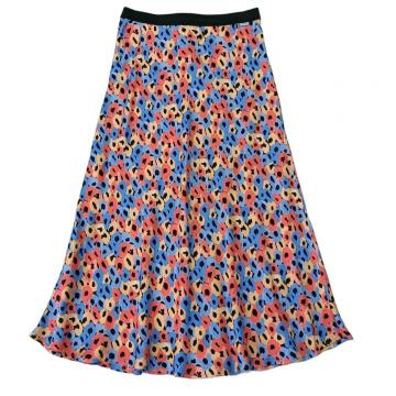 LADIES LEOPARD LIKE PRINTED SKIRT